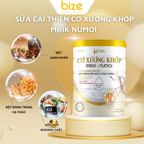 Thực phẩm bổ sung cơ xương khớp MRIK & NUMOI