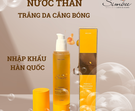 Nước thần dưỡng trắng da căng bóng Simbee