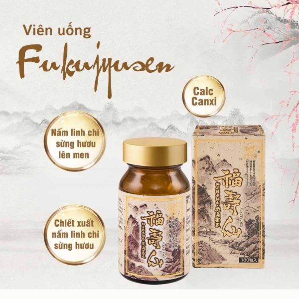 Viên uống Fukujyusen - Phòng và hỗ trợ điều trị Ung thư