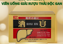 Viên uống Shu En Ribeto giải rượu thải độc gan