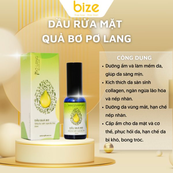 Dầu quả Bơ Pơ Lang dưỡng mềm da chống lão hóa