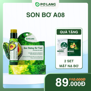 Son dưỡng môi không màu Pơ Lang dưỡng môi mềm từ trái bơ - A08
