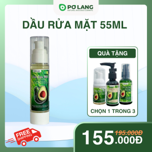 Dầu rửa mặt tẩy trang Pơ Lang làm sạch sâu 2 trong 1 - 55ml