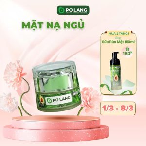 Mua 2 mặt nạ ngủ tặng sữa rửa mặt 150ml trị giá 150k