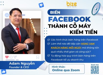 Biến Facebook thành cỗ máy kiếm tiền