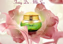 Kem sạch mụn, trị thâm, trắng da, mờ sẹo Linh Chi Vàng 20g