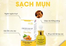 Serum Chấm Mụn Siêu Tốc 20H Linh Chi Vàng 30ml - Bí Quyết Đánh Bay Mụn Trong 20 Giờ