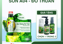 Son dưỡng môi Pơ Lang màu Đỏ Thuần son dưỡng môi từ bơ - A04