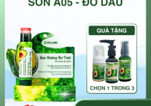 Son dưỡng môi Pơ Lang màu Đỏ Dâu son dưỡng môi từ bơ - A05