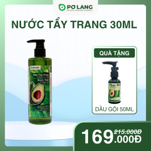 Nước tẩy trang bơ rau má Pơ Lang 30ml