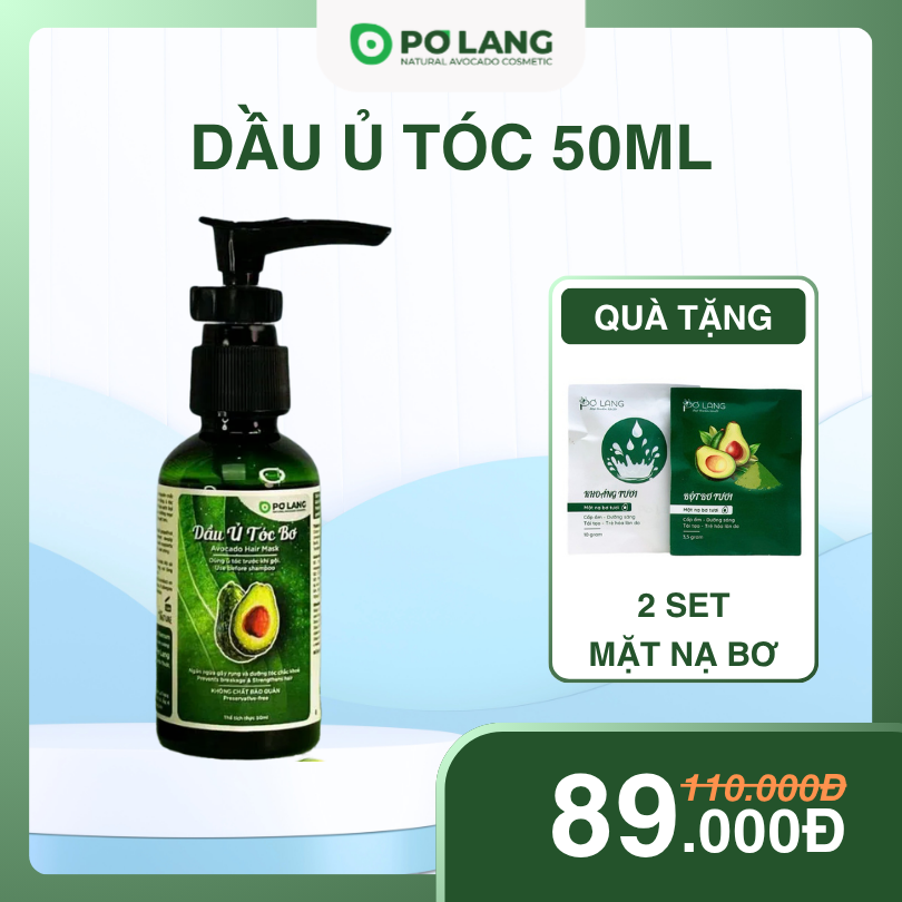 Dầu Ủ Tóc Bơ Pơ Lang – Phục Hồi Tóc Khô Xơ, Gãy Rụng Dầu Ủ Tóc Bơ Pơ Lang – Phục Hồi Tóc Khô Xơ, Gãy Rụng