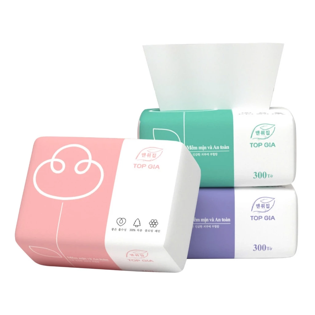 Giấy ăn 3 màu topgia (5)