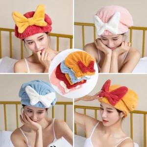 Mũ trùm đầu làm khô tóc tự nhiên