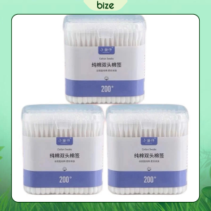 Tăm Bông 2 Đầu TUQI – Hộp 200 Que - 100% COTTON (3)