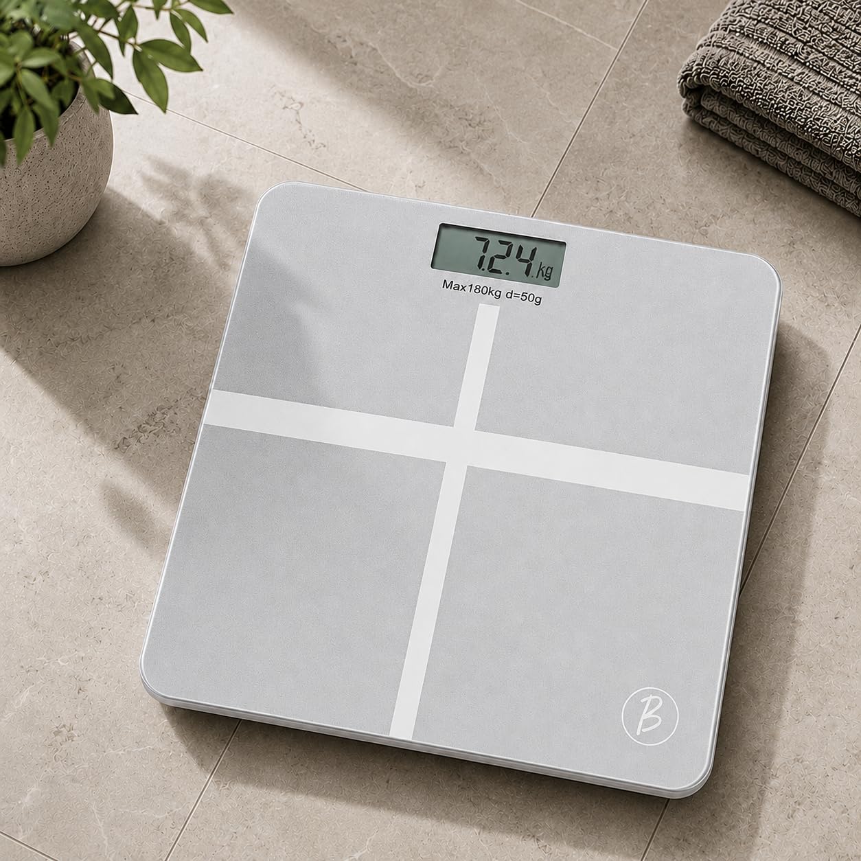 Cân Sức Khỏe Điện Tử Hình Chữ Thập Mặt Kính Cường Lực Tải Trọng 180Kg Màn Hình LCD Hiển Thị Rõ Nét Cân Sức Khỏe Điện Tử Hình Chữ Thập Mặt Kính Cường Lực Tải Trọng 180Kg Màn Hình LCD Hiển Thị Rõ Nét
