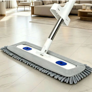 Cây Lau Nhà Tự Vắt Thông Minh Bông San Hô 42cm Tặng Kèm 2 Bông Lau Lau Sàn Nhà Cửa Xoay 360 Độ Tiết Kiệm Sức (1)