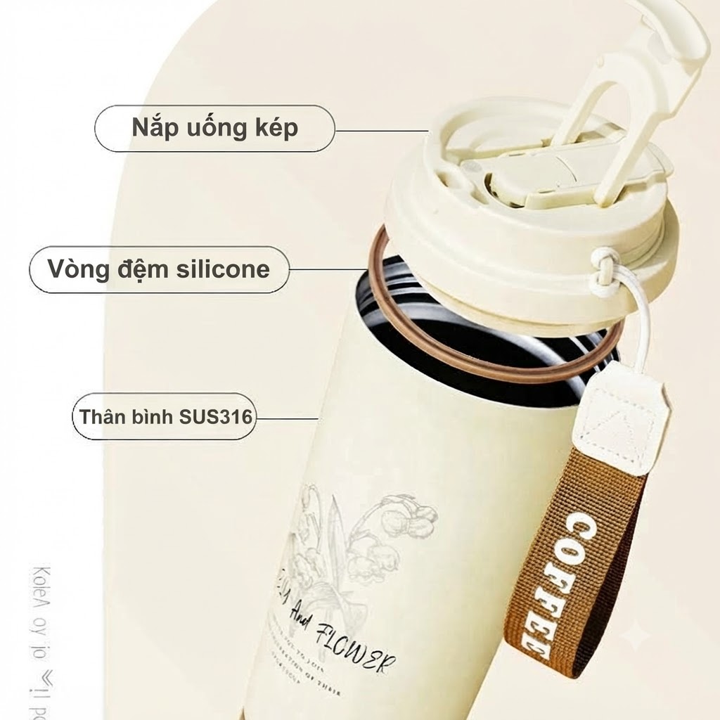 HB Cup Ly Giữ Nhiệt Cốc Cà Phê 500ml Inox Cao Cấp Giữ Nhiệt Nhiều Giờ Thiết Kế Hiện Đại Dễ Mang Theo (7)
