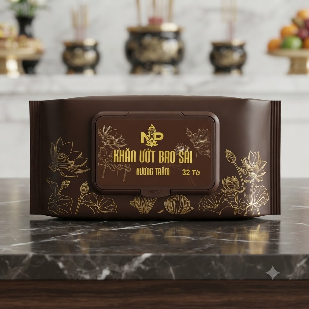 Khăn Ướt Lau Bàn Thờ Bao Sái Tâm An Hương Tràm 32 Tờ Mềm Mại Vệ Sinh Bàn Thờ Đồ Thờ Cúng Tiện Lợi (4) Khăn Ướt Lau Bàn Thờ Bao Sái Tâm An Hương Tràm 32 Tờ Mềm Mại Vệ Sinh Bàn Thờ Đồ Thờ Cúng Tiện Lợi (4)