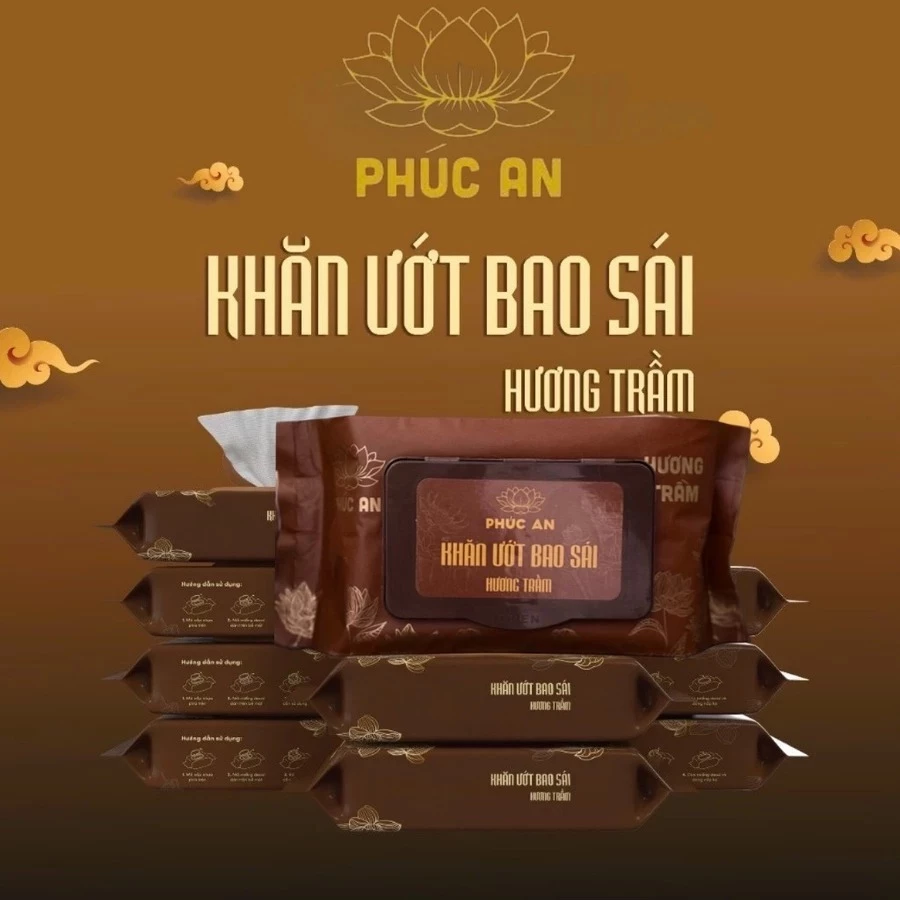 Khăn ướt lau bàn thờ Bao Sái Tâm An (14)