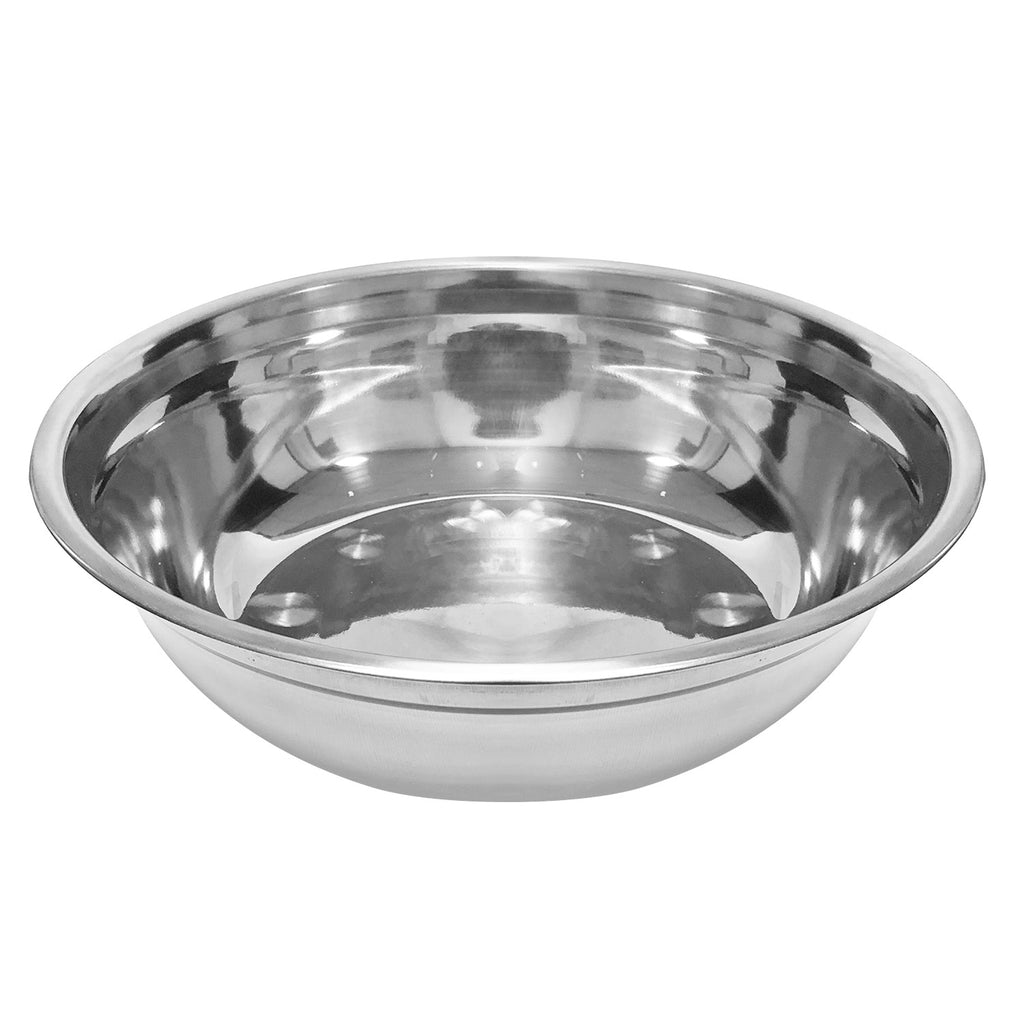 Thau Inox 304 Chậu Inox Dày Dặn Rửa Rau Củ Trộn Trộn Thức Ăn Làm Bánh Nhiều Kích Thước